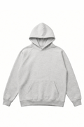 Light Grey Heather hoodie oversized